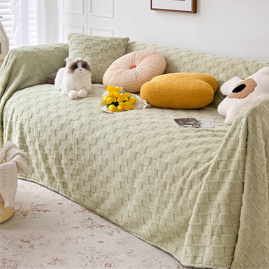 エアリーブロックソファカバー