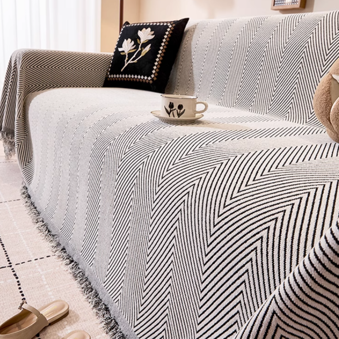 ヘリンエッジソファカバー