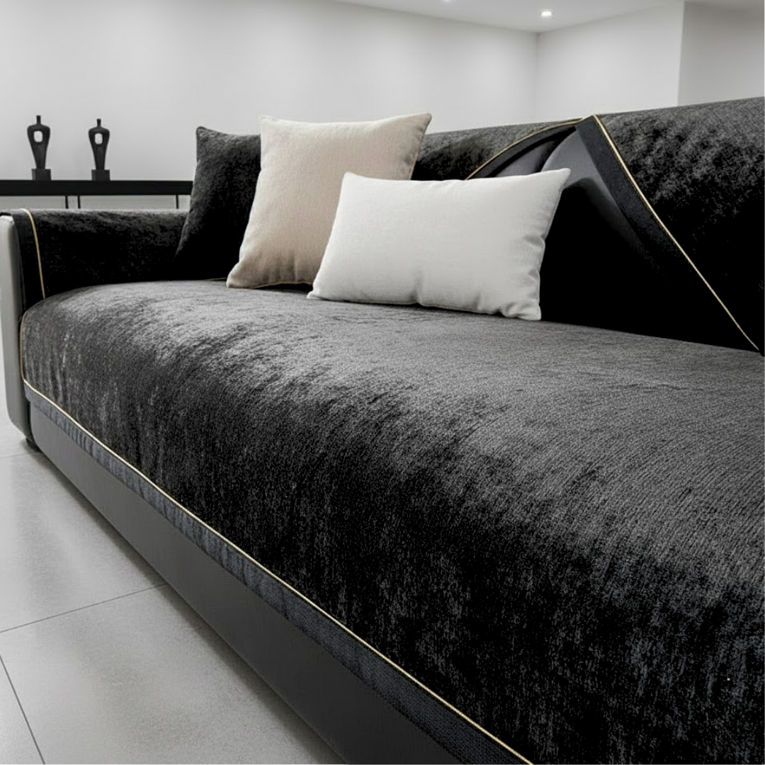 ロイヤルフレームソファカバー〔滑り止め付き〕