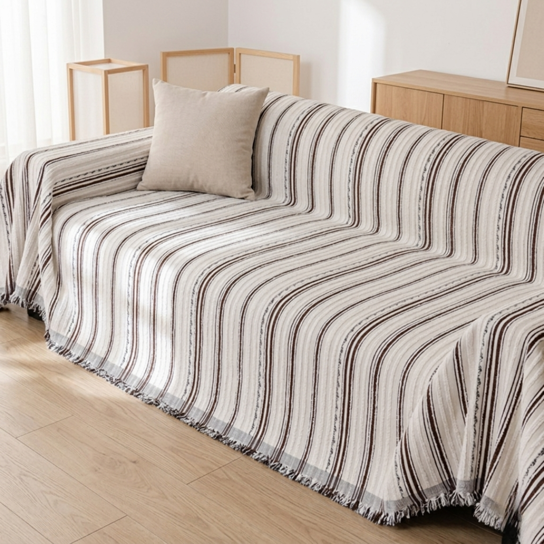 ブリーズラインソファカバー