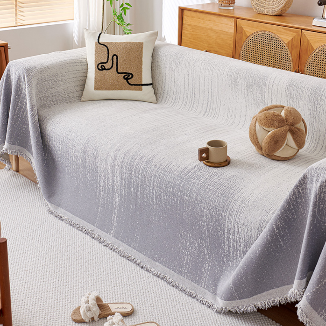 モードグラデーションソファカバー