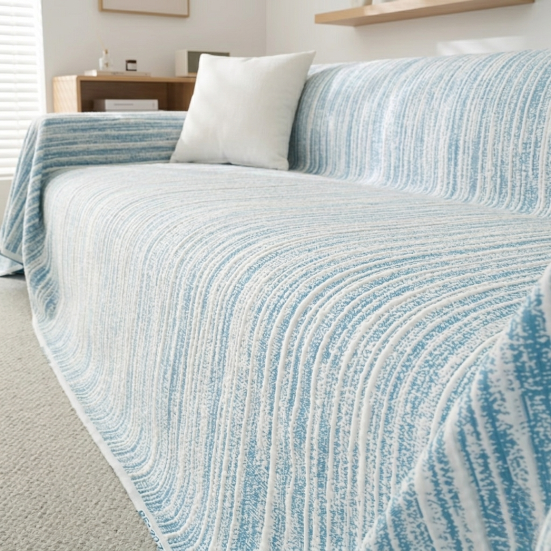 ラインレイヤーソファカバー〔冷感 / 涼感〕