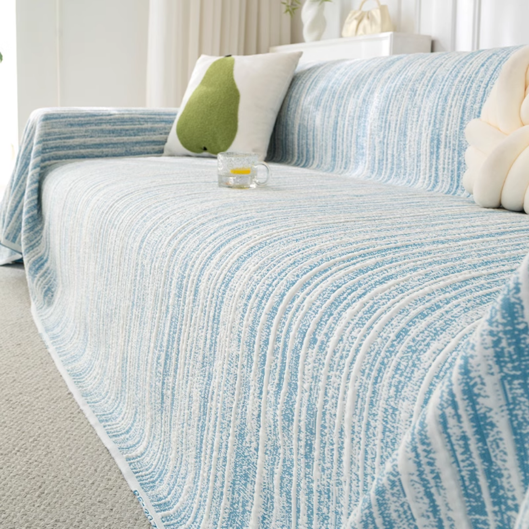 ラインレイヤーソファカバー〔冷感 / 涼感〕