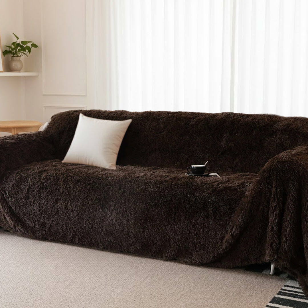 ノルディックフラッフィーソファカバー