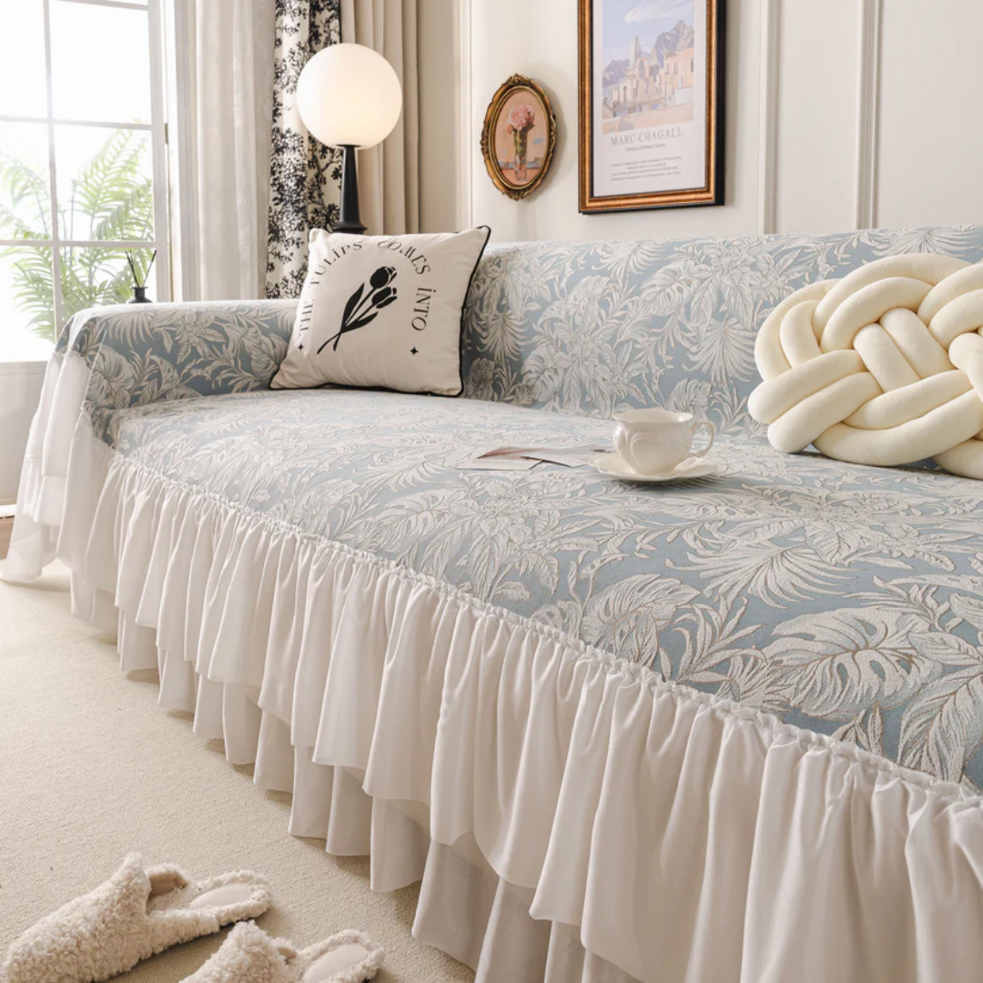 ブランフリルクラシカルソファカバー