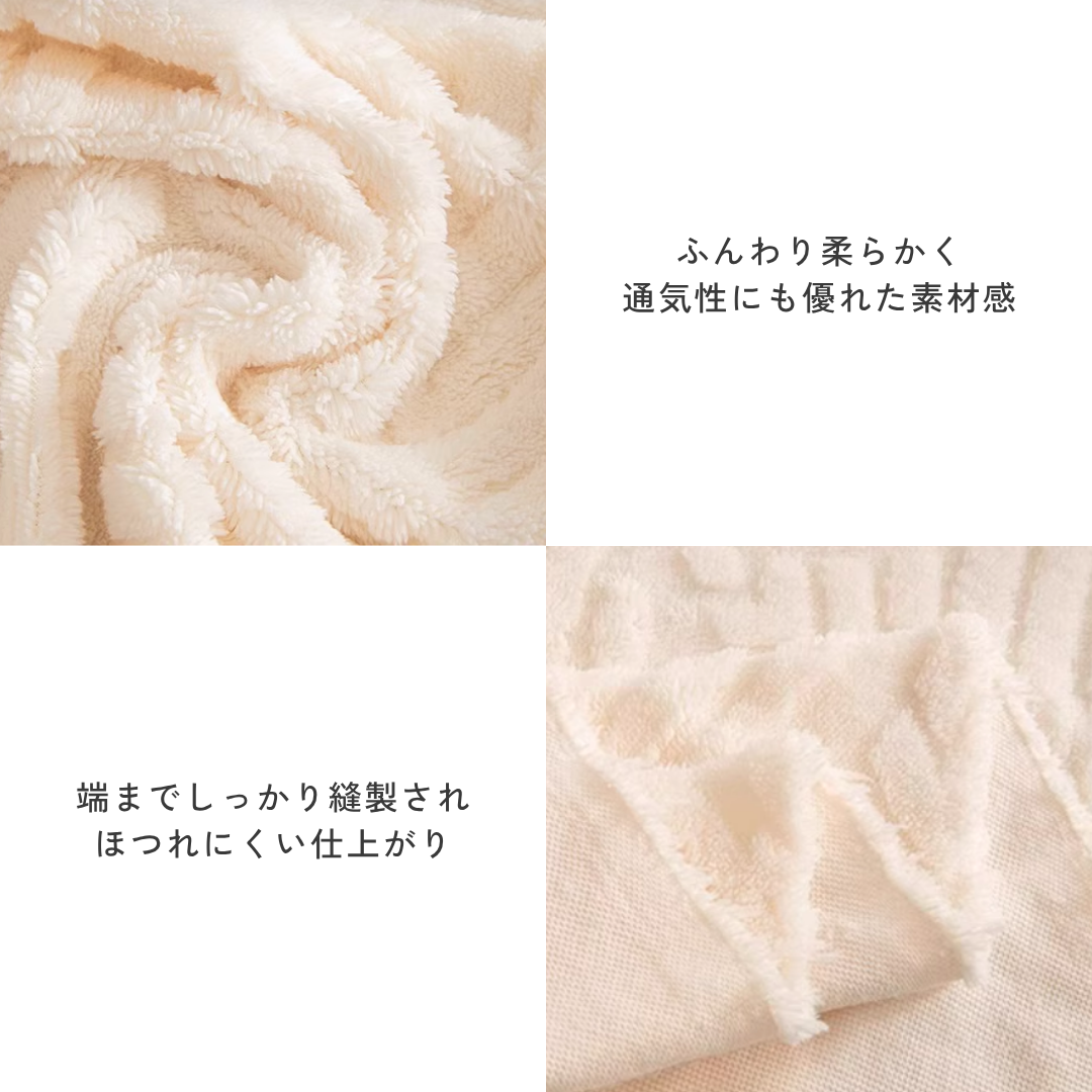 北欧スタイルリーフ柄ソファカバー