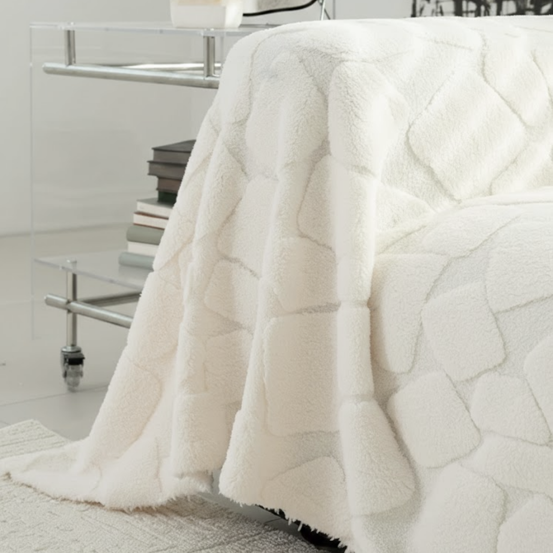 ストーンタッチエンボスソファカバー