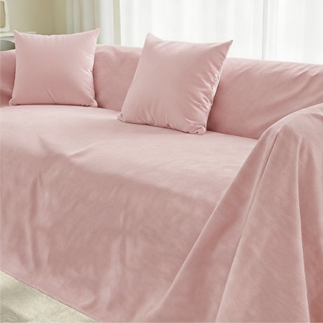 ピュアスムースソファカバー〔防水対応 / 滑り止め付き〕