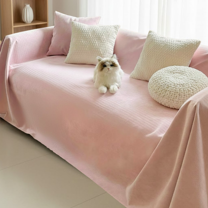 ピュアスムースソファカバー〔防水対応 / 滑り止め付き〕