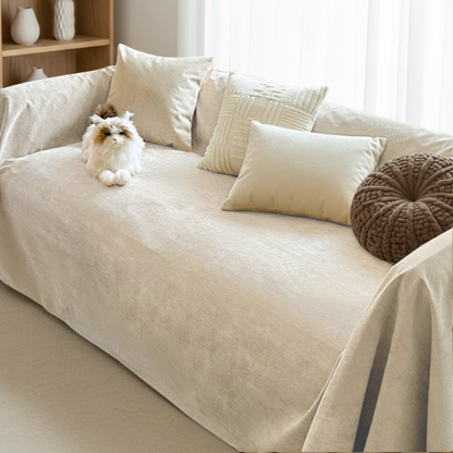 ピュアスムースソファカバー〔防水対応 / 滑り止め付き〕