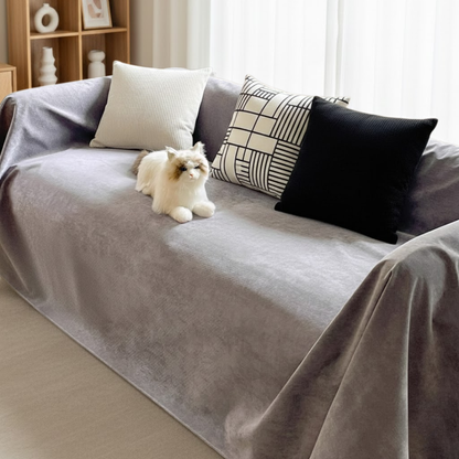 ピュアスムースソファカバー〔防水対応 / 滑り止め付き〕