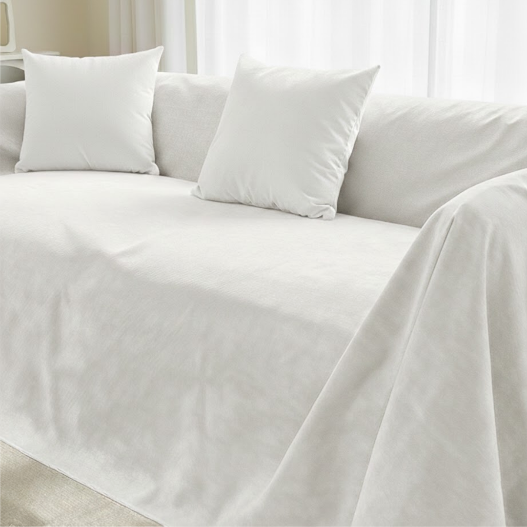 ピュアスムースソファカバー〔防水対応 / 滑り止め付き〕