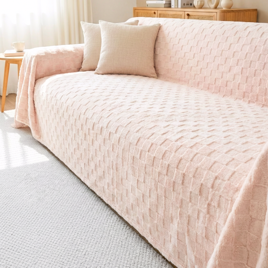 エアリーブロックソファカバー