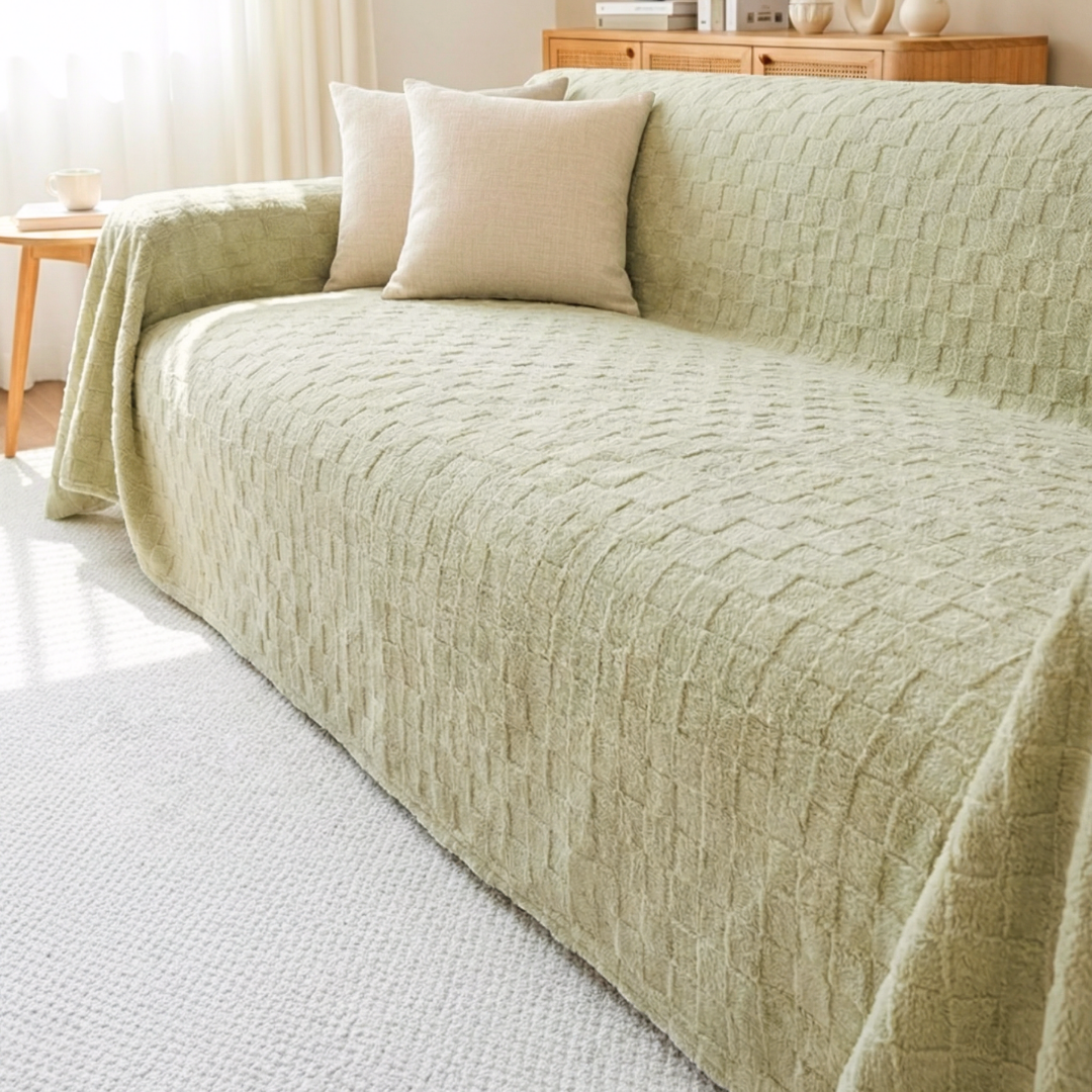 エアリーブロックソファカバー