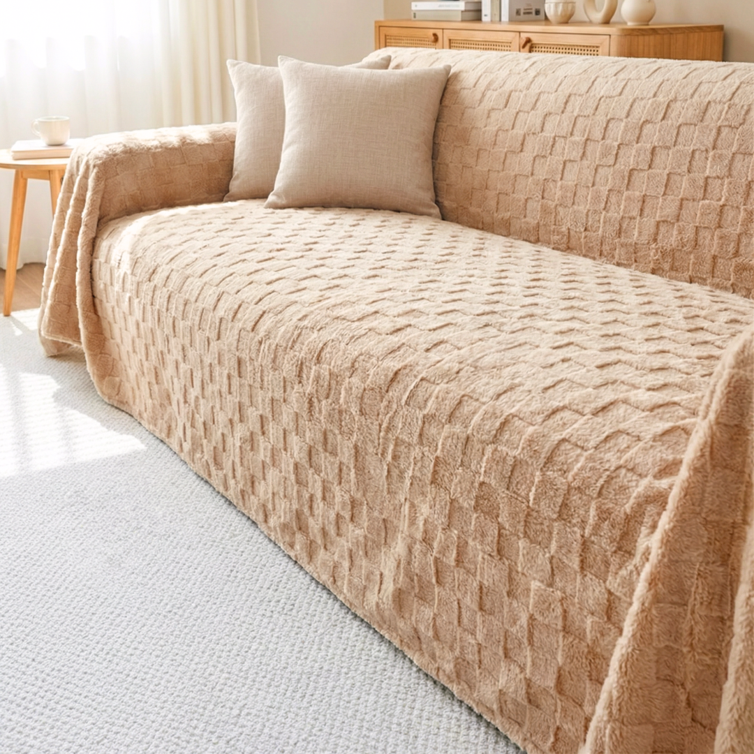 エアリーブロックソファカバー