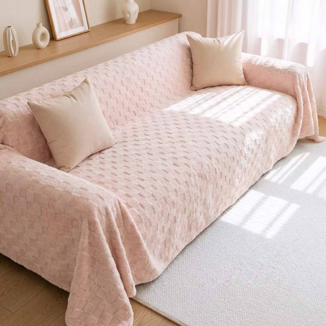 エアリーブロックソファカバー
