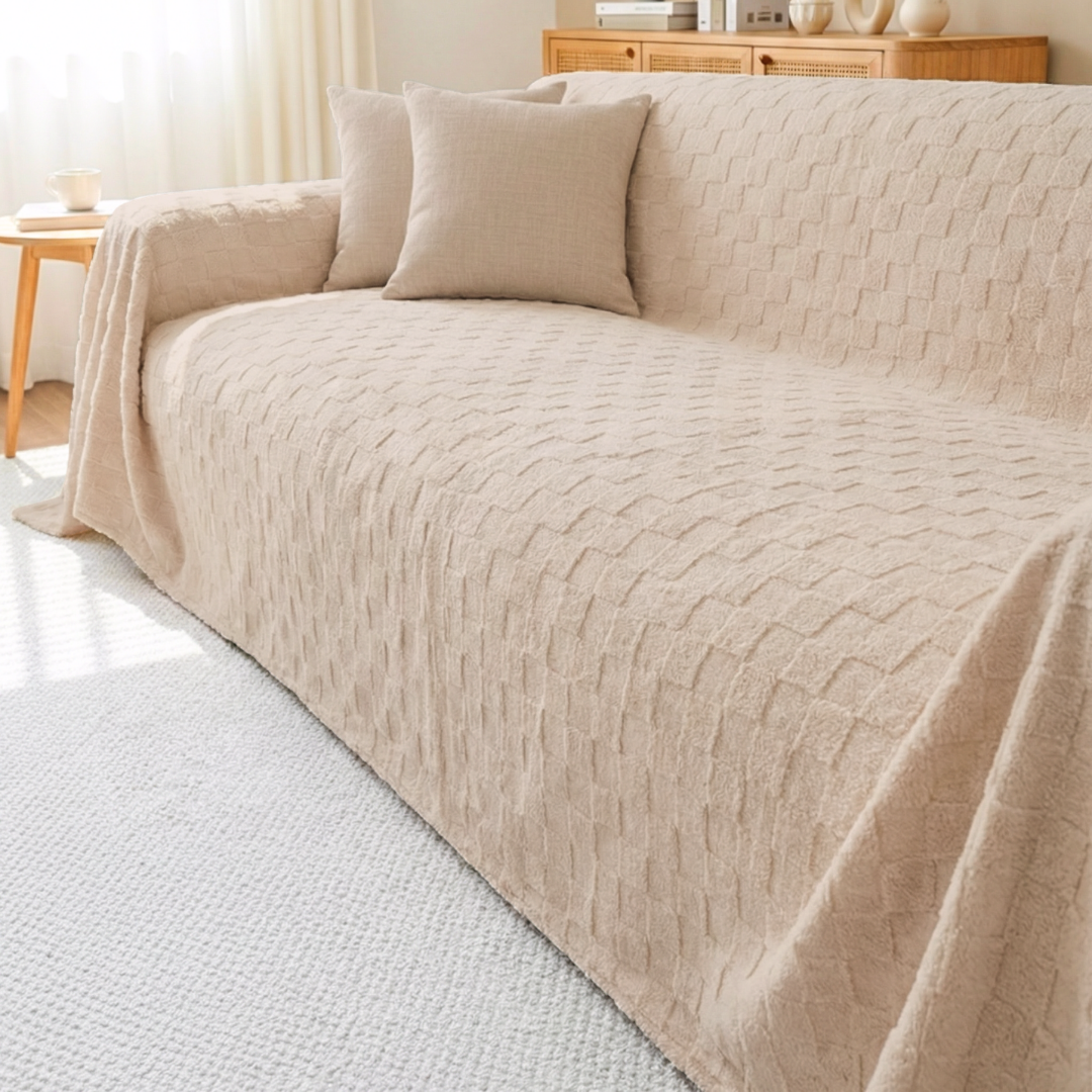 エアリーブロックソファカバー