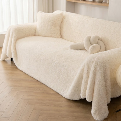 韓国風クラウドリラックスソファカバー〔滑り止め付き〕