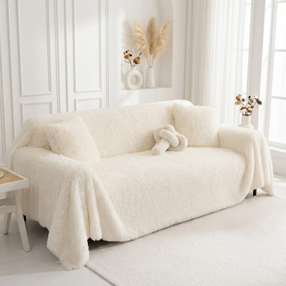 韓国風クラウドリラックスソファカバー〔滑り止め付き〕