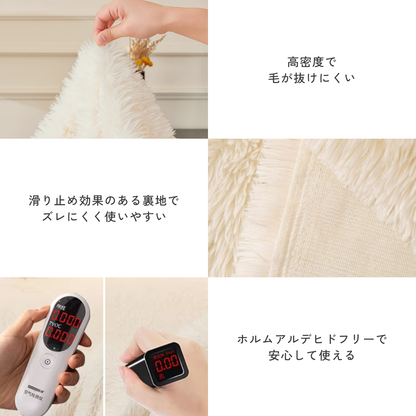 韓国風クラウドリラックスソファカバー〔滑り止め付き〕