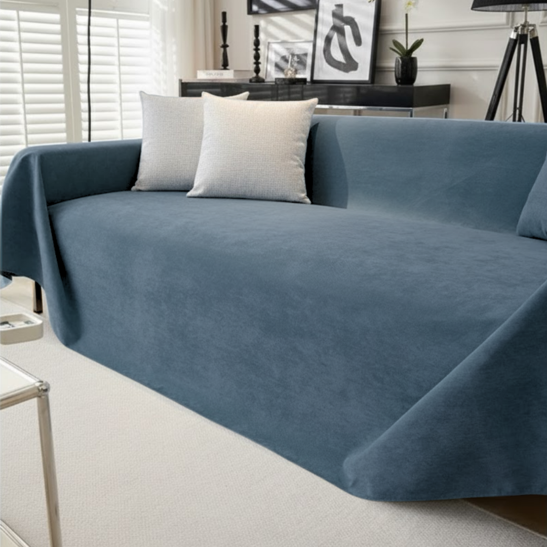 モダンナチュラルソファカバー〔防水対応 / 滑り止め付き〕