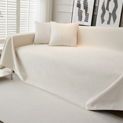 モダンナチュラルソファカバー〔防水対応 / 滑り止め付き〕