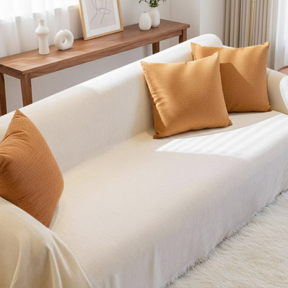 アーバンシェニール風ソファカバー