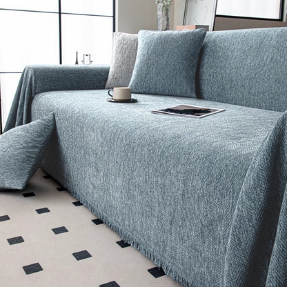 マルチシェニール風スローソファカバー