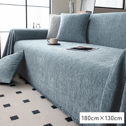 【即納】マルチシェニール風スローソファカバー