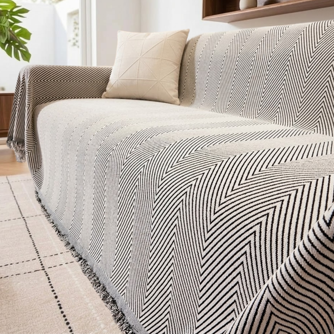 ヘリンエッジソファカバー