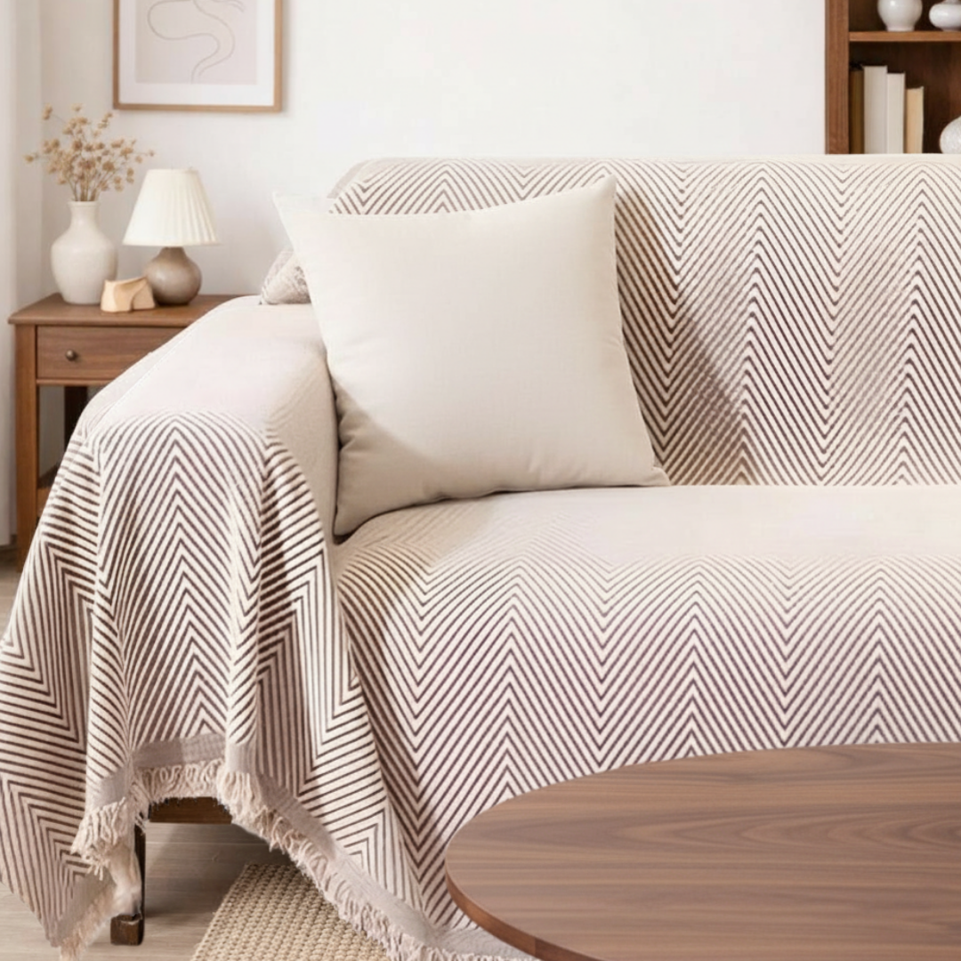 ヘリンエッジソファカバー