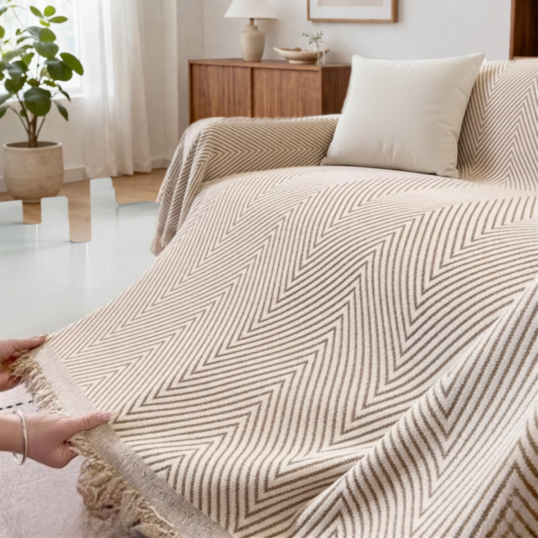 ヘリンエッジソファカバー