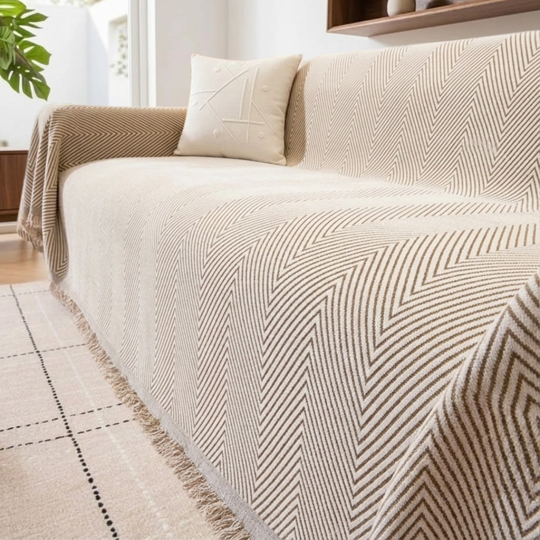 ヘリンエッジソファカバー