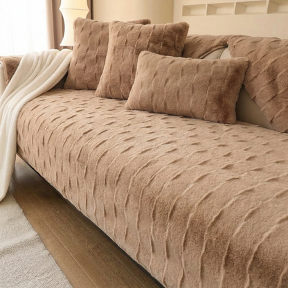 フロッフィームードソファカバー〔滑り止め付き〕