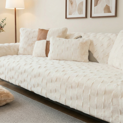 フロッフィームードソファカバー〔滑り止め付き〕