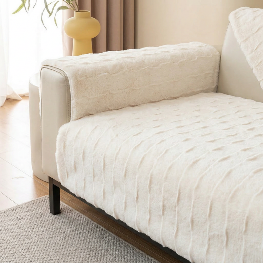 フロッフィームードソファカバー〔滑り止め付き〕