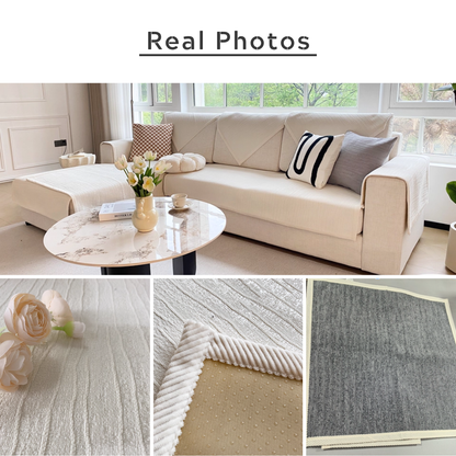 カームグレインソファカバー〔滑り止め付き〕