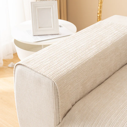リブモダンソファカバー〔滑り止め付き〕