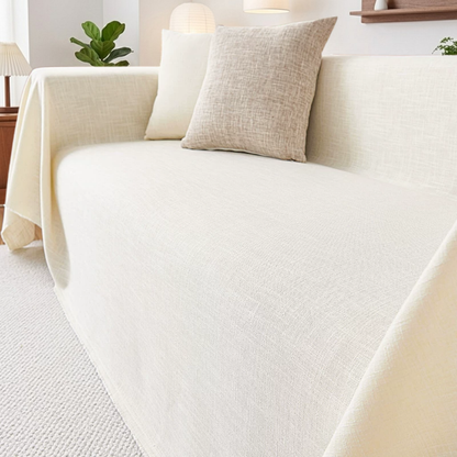 メランジュテクスチャソファカバー