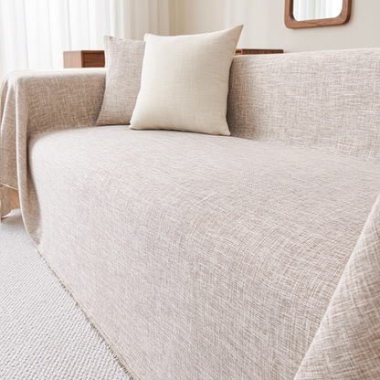 メランジュテクスチャソファカバー