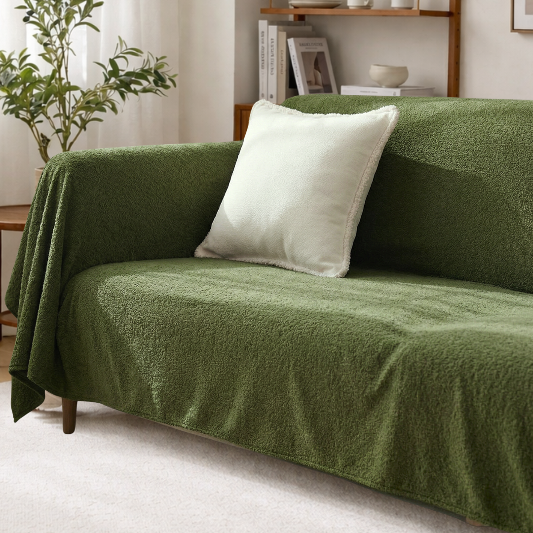 カラーが『グリーン』のソファカバー – SOFA DECO（ソファデコ）【公式