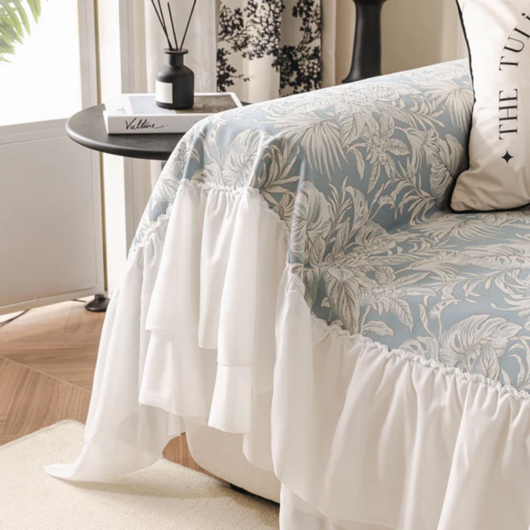 ブランフリルクラシカルソファカバー