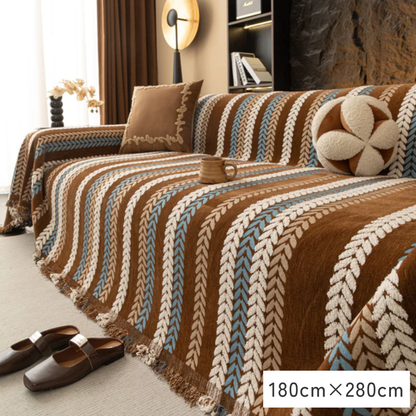 【即納】ノルディックブレイドラインソファカバー