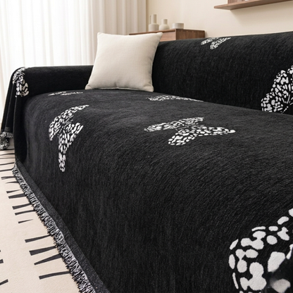 エレガントバタフライソファカバー