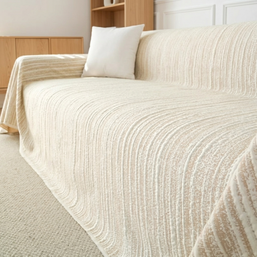 ラインレイヤーソファカバー〔冷感 / 涼感〕