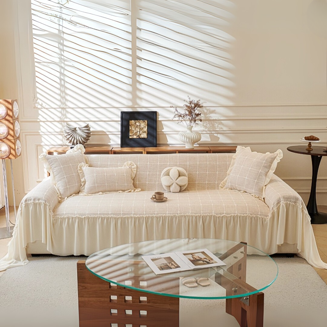 ノルディックチェックフリルソファカバー – SOFA DECO(ソファデコ ノルディックチェックフリルソファカバー – SOFA DECO(ソファデコ