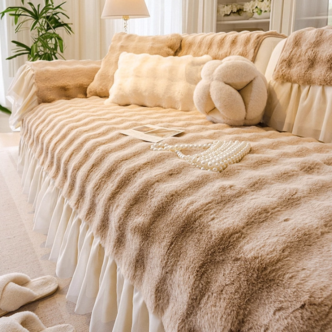 プリンセスファータッチソファカバー〔滑り止め付き〕