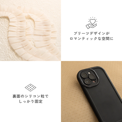 ロマンティックプリーツソファカバー〔冷感 / 涼感 / 滑り止め付き〕