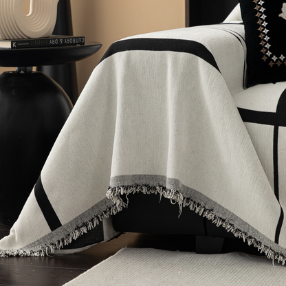 モダンリボンソファカバー