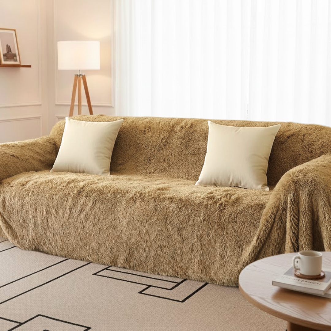 ノルディックフラッフィーソファカバー